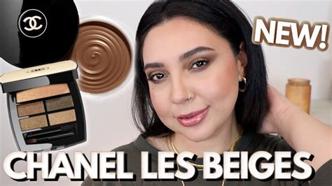 chanel maquillaje les beiges|Chanel Les Beiges intense eyeshadow.